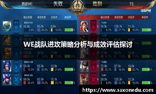 WE战队进攻策略分析与成效评估探讨